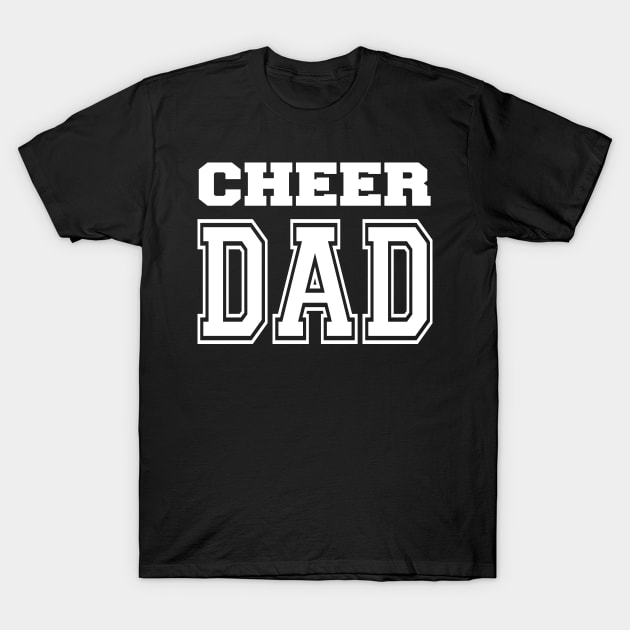 Cheer Dad Cheerleading Gift T-Shirt by mtflyfisher